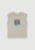 Maje grey Silkscreen Printed Sleeveless T-Shirt 17B32AA44A57A0GS_6