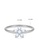 Aquae Jewels pink Ring Fairy Flower 18K Gold And Diamonds - Rose Gold 37FB0AC7618AA5GS_1