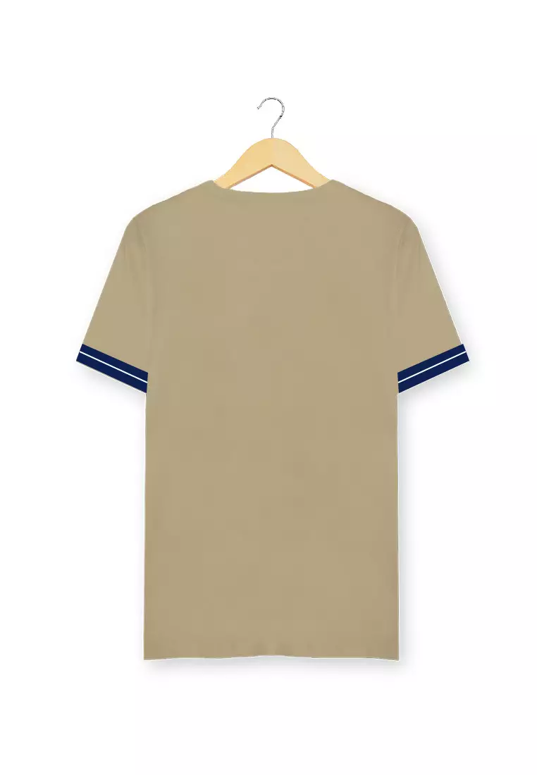 Ryusei Kaos Pria Karasuma CMB Light Brown