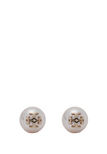 Tory Burch Crystal-Pearl Stud Earring Stud earrings | ZALORA Philippines