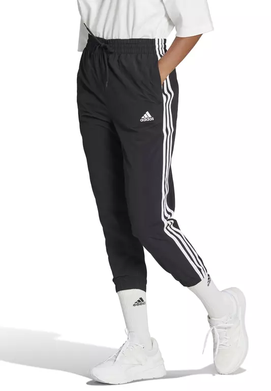Essentials 3-Stripes Woven 7/8 Tracksuit Bottoms