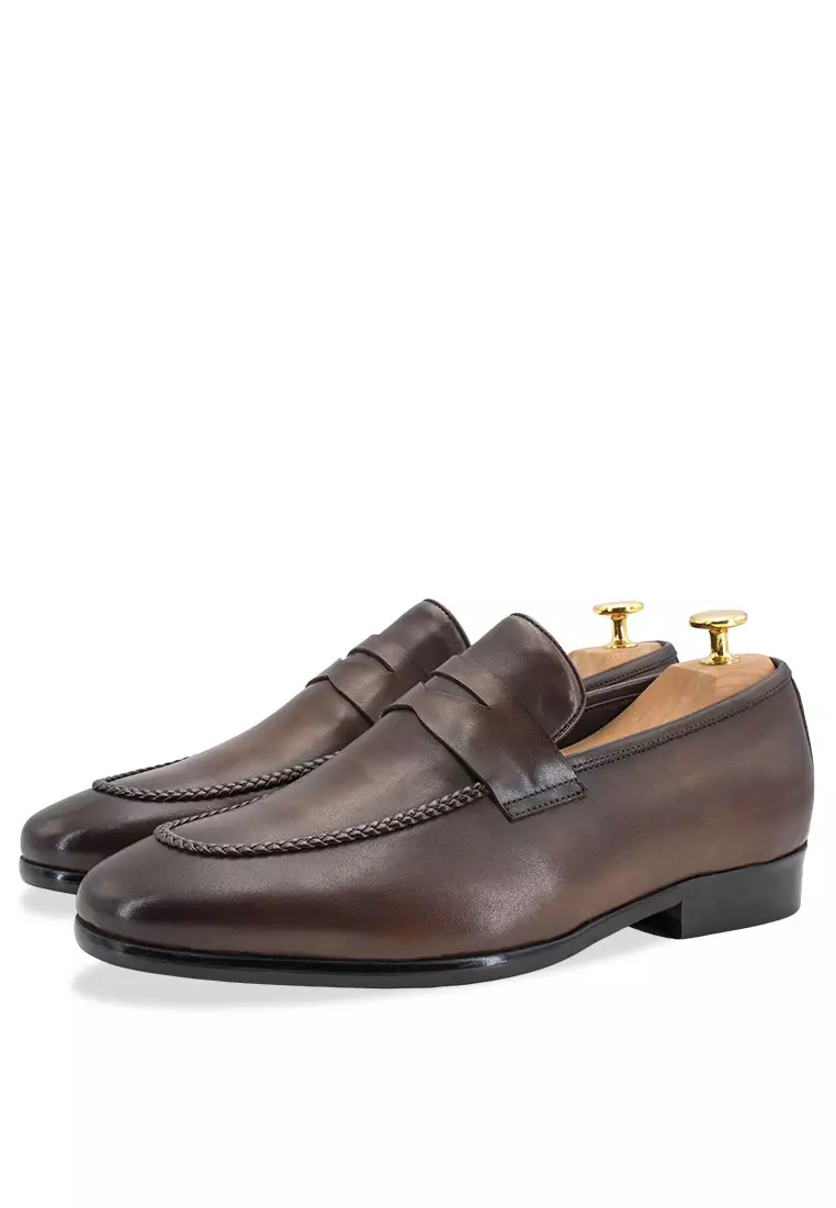 Arrecifes Walnut Penny Loafer