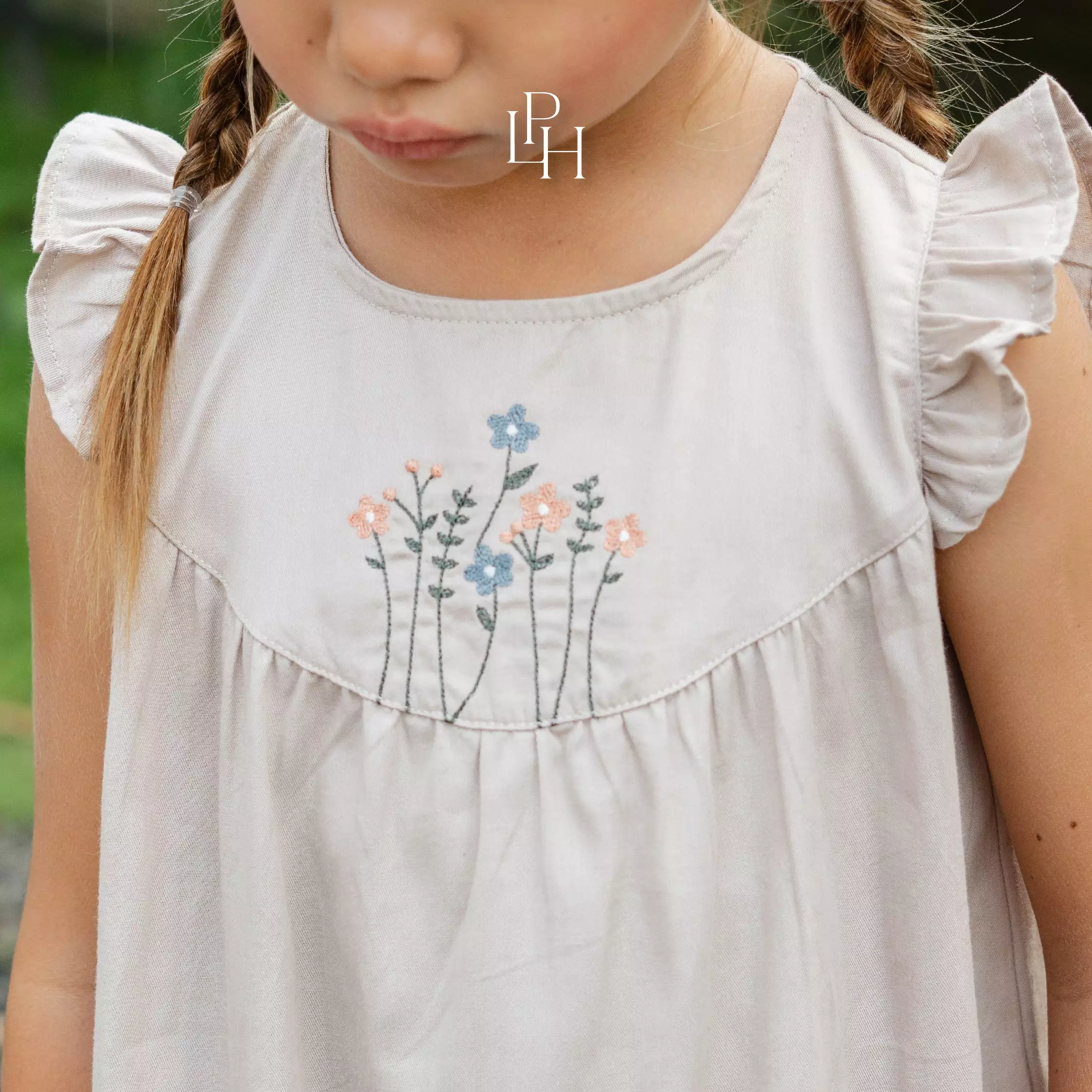 Little Palmerhaus - Maple Dress (Dress Anak Perempuan) Daisy