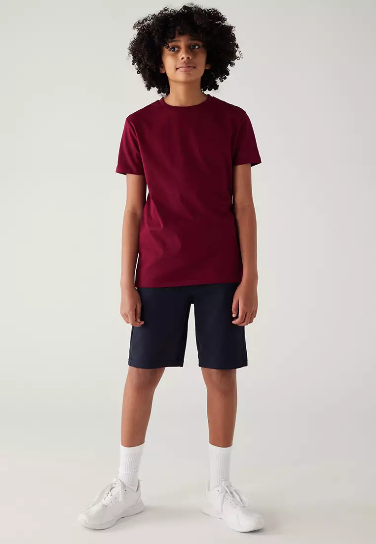 m&s cotton shorts