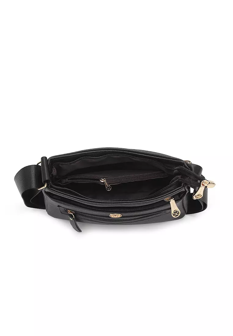 Women's Sling Bag / Crossbody Bag (Tas Selempang Wanita) - Hitam