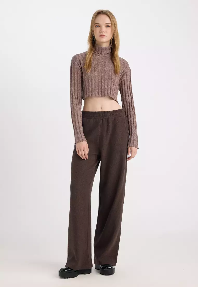 Turtleneck Crop Top