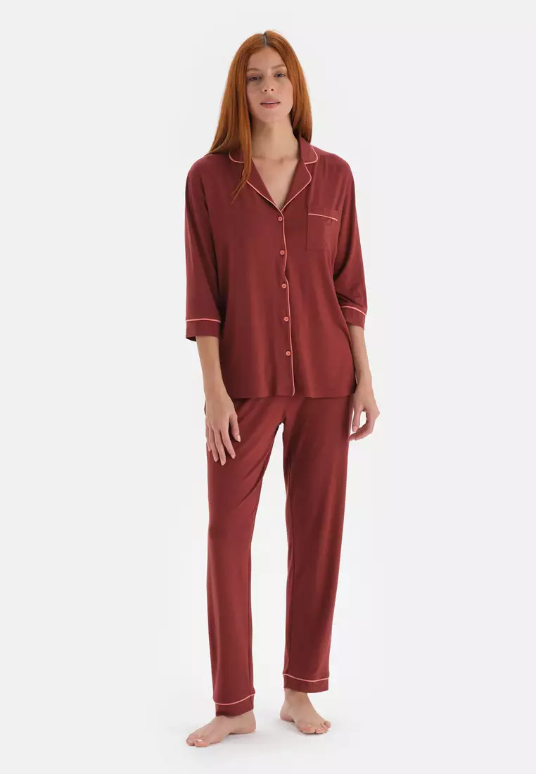 Buy Burgundy Pyjamas & Shorts for Women by Hunkemoller Online