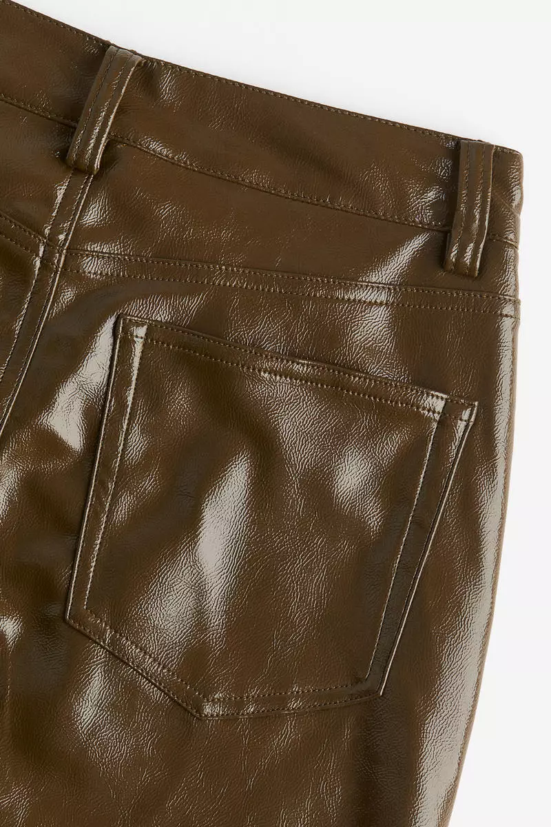 Coated trousers