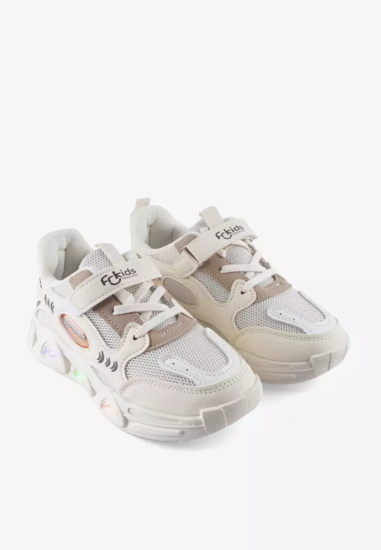 Sepatu Sneakers Anak LED Lampu Menyala T.Eren
