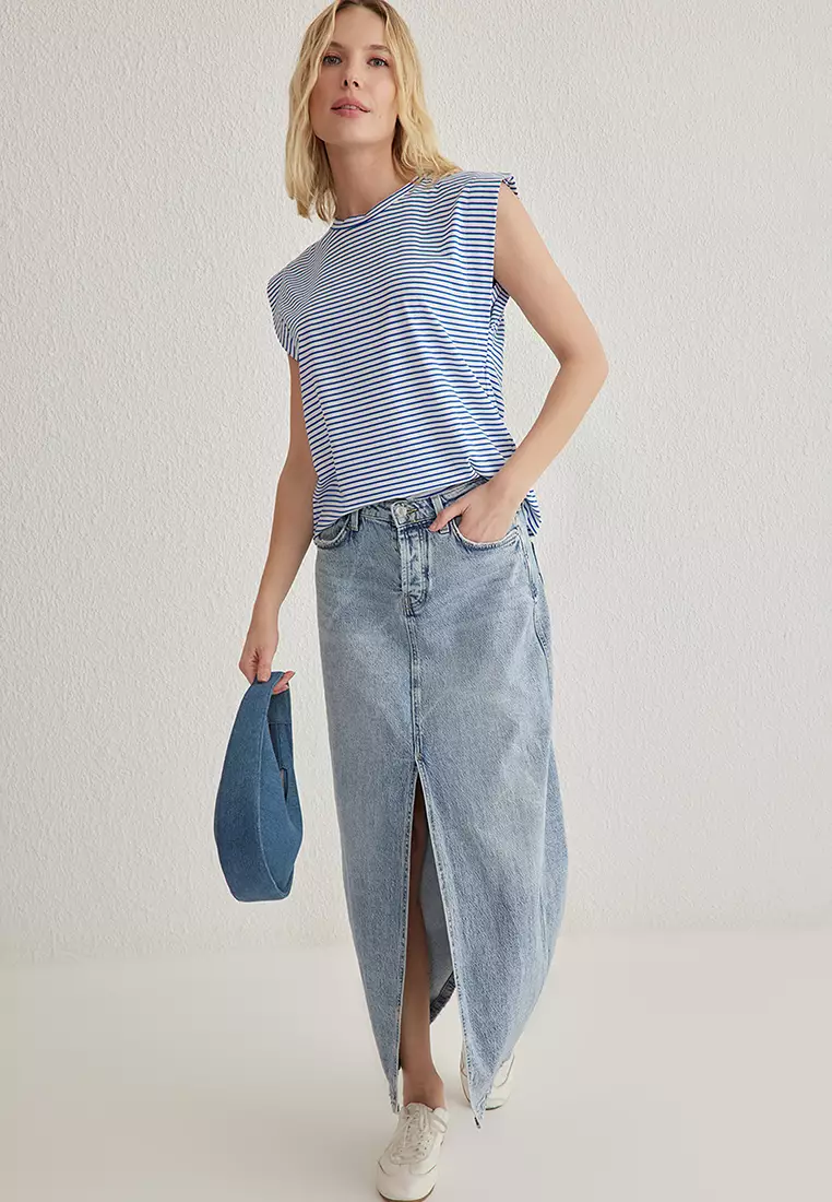 Wide Shoulder Muscle Tank Top