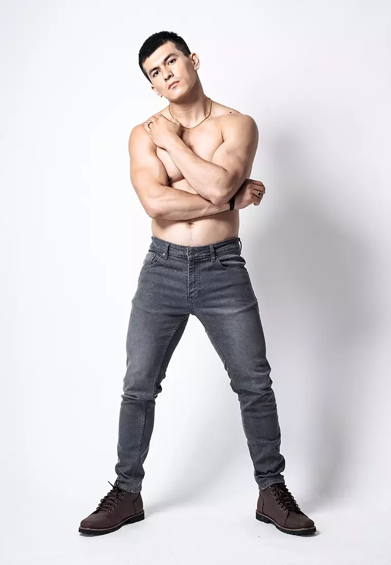 Slim Fit Jeans Stone Grey