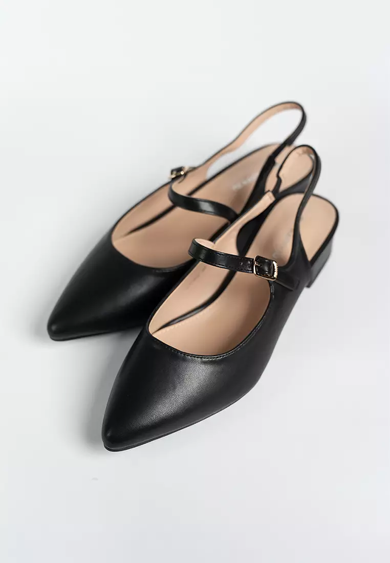 Whitney Strap Mid Heels