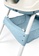 Prego white and blue Prego Trio Convertible Baby Booster Chair 8872AES185D52EGS_6