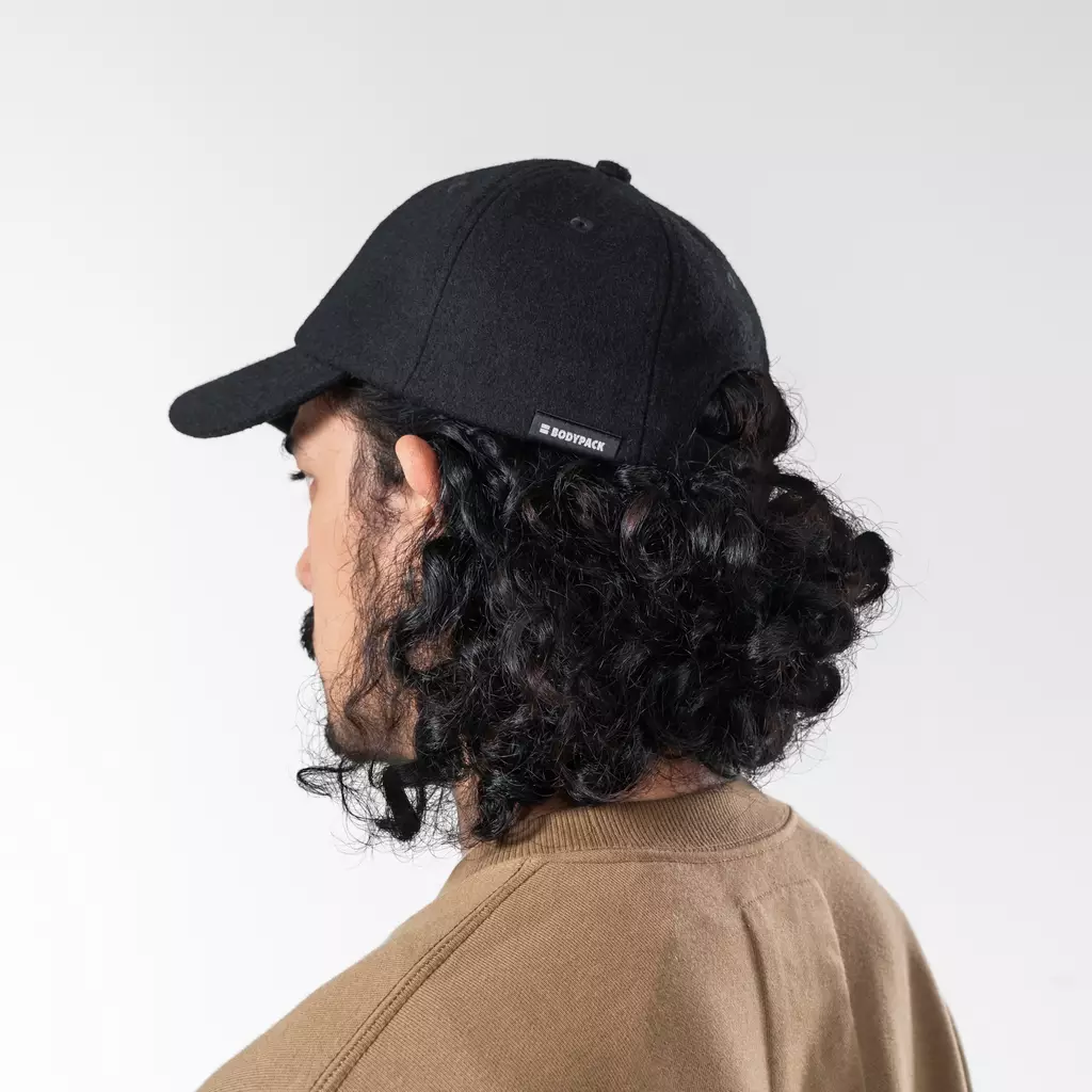 Fleet Baseball Cap Topi Sport Praktis - Hitam