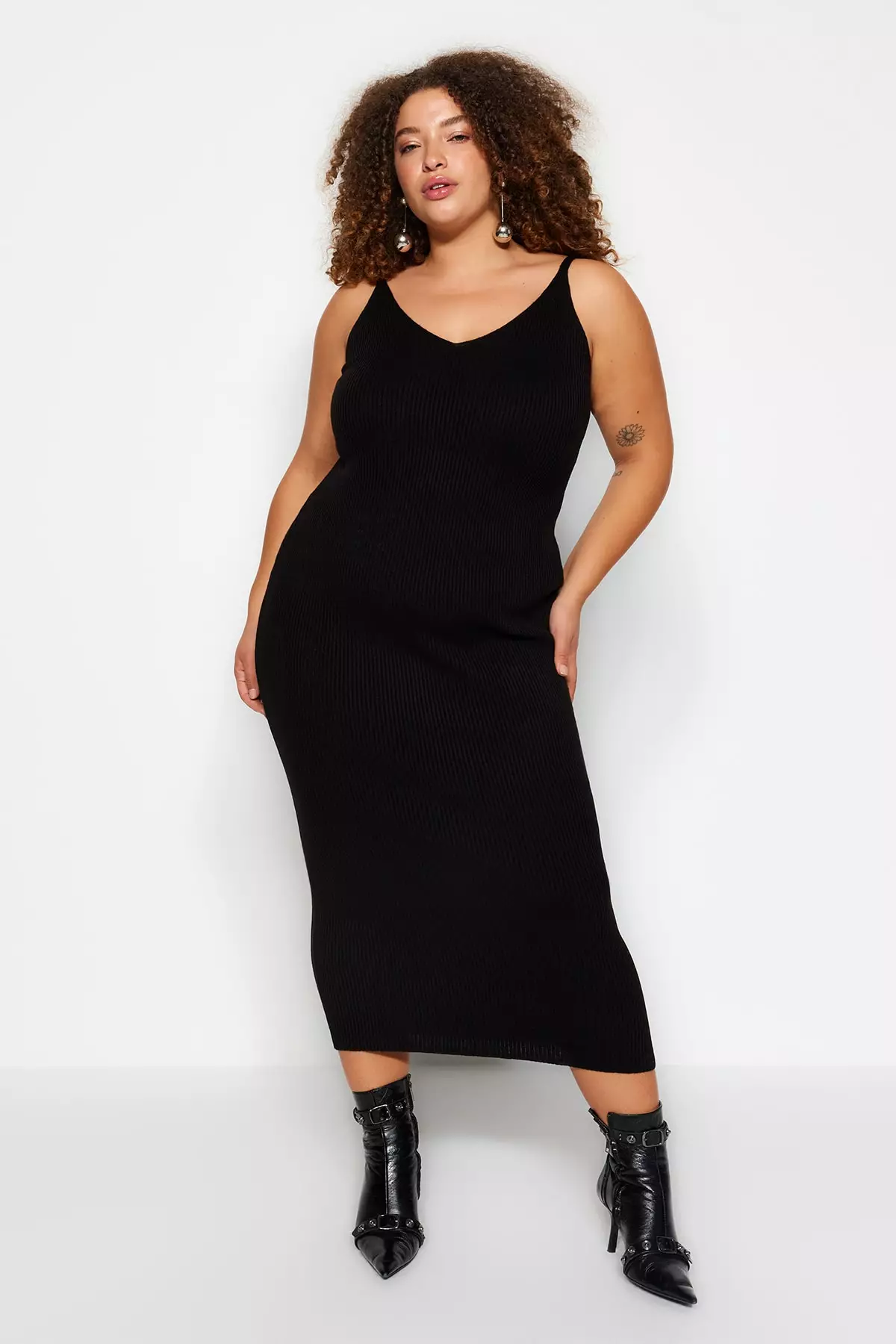 Plus Size 2 Packs Knitted Sweater and Dress