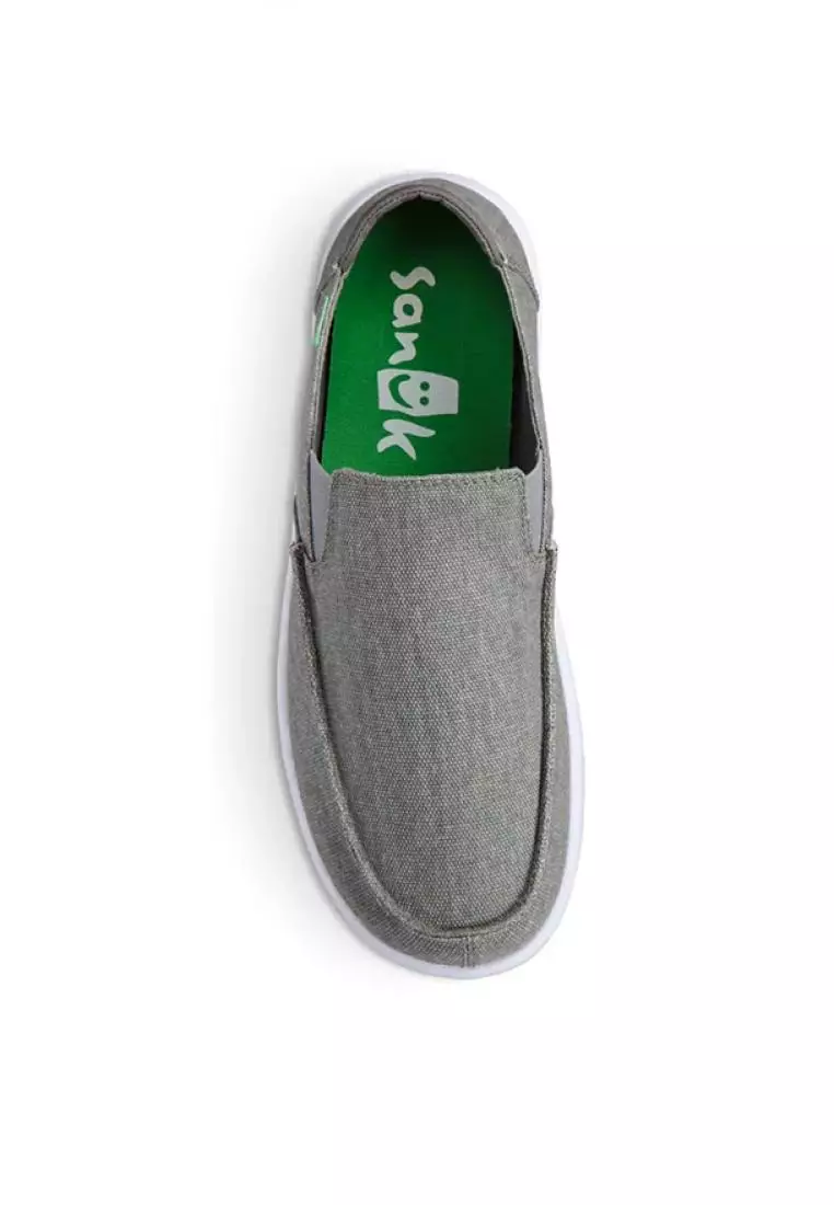 Sanuk, Shoes, Sanuk Hi Five Grey Slipon