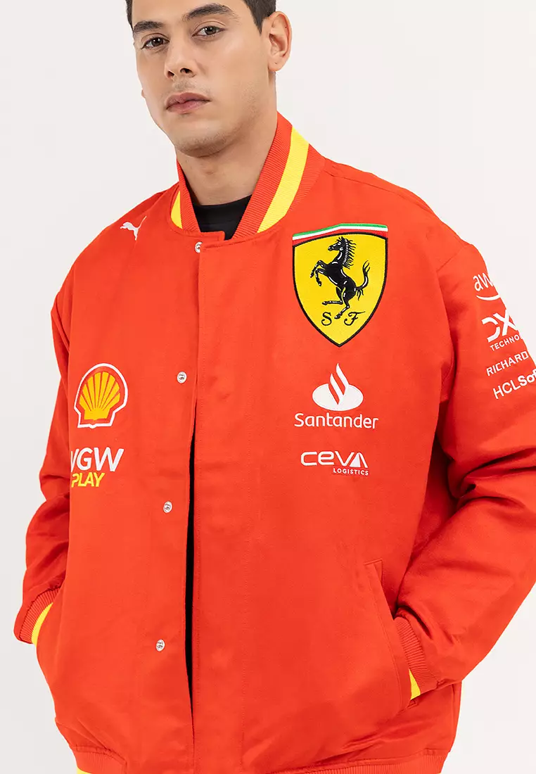 Ferrari varsity jacket best sale