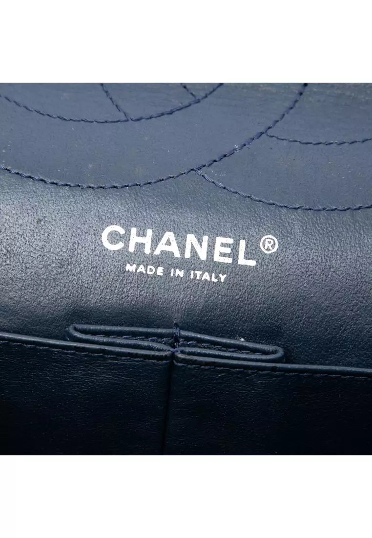 Pre-Loved Chanel Quilted Patent Reissue 2.55 Double Flap 227