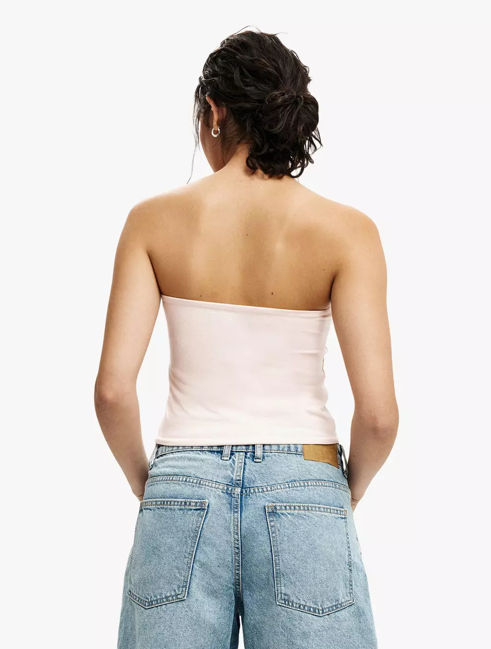 Cotton On -  Pakaian Luxury  - All Day Tube Top - Flossy Pink