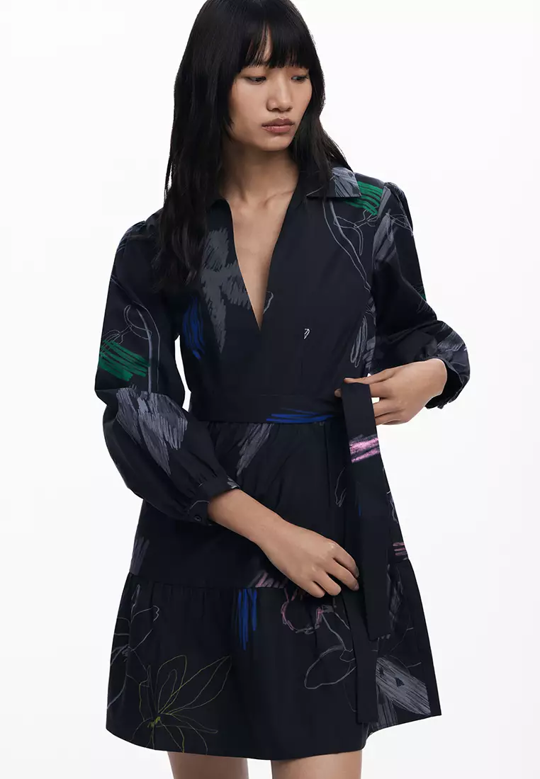 Short shirt dress