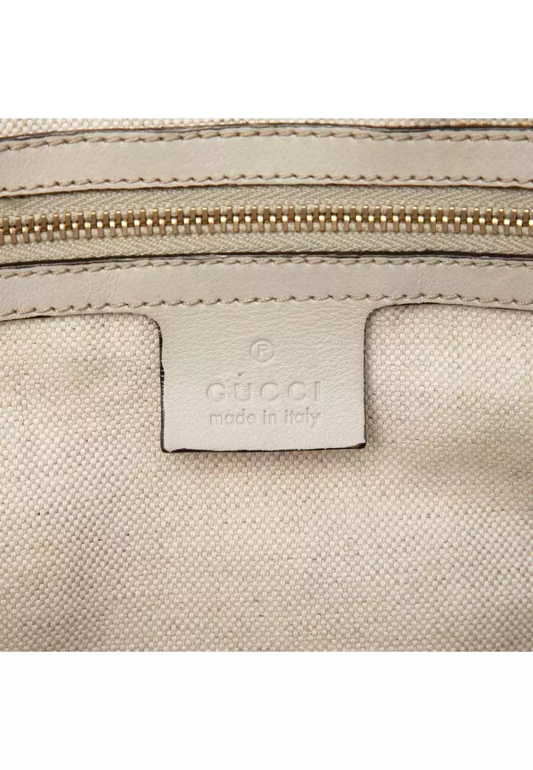 Pre-Loved Gucci Large Microguccissima Nice Dome Satchel