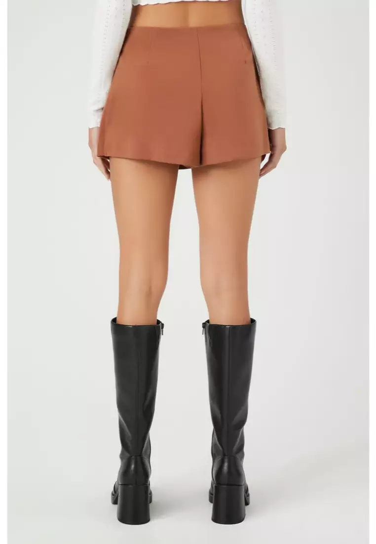 Pleated leather mini skirt new arrivals forever 21