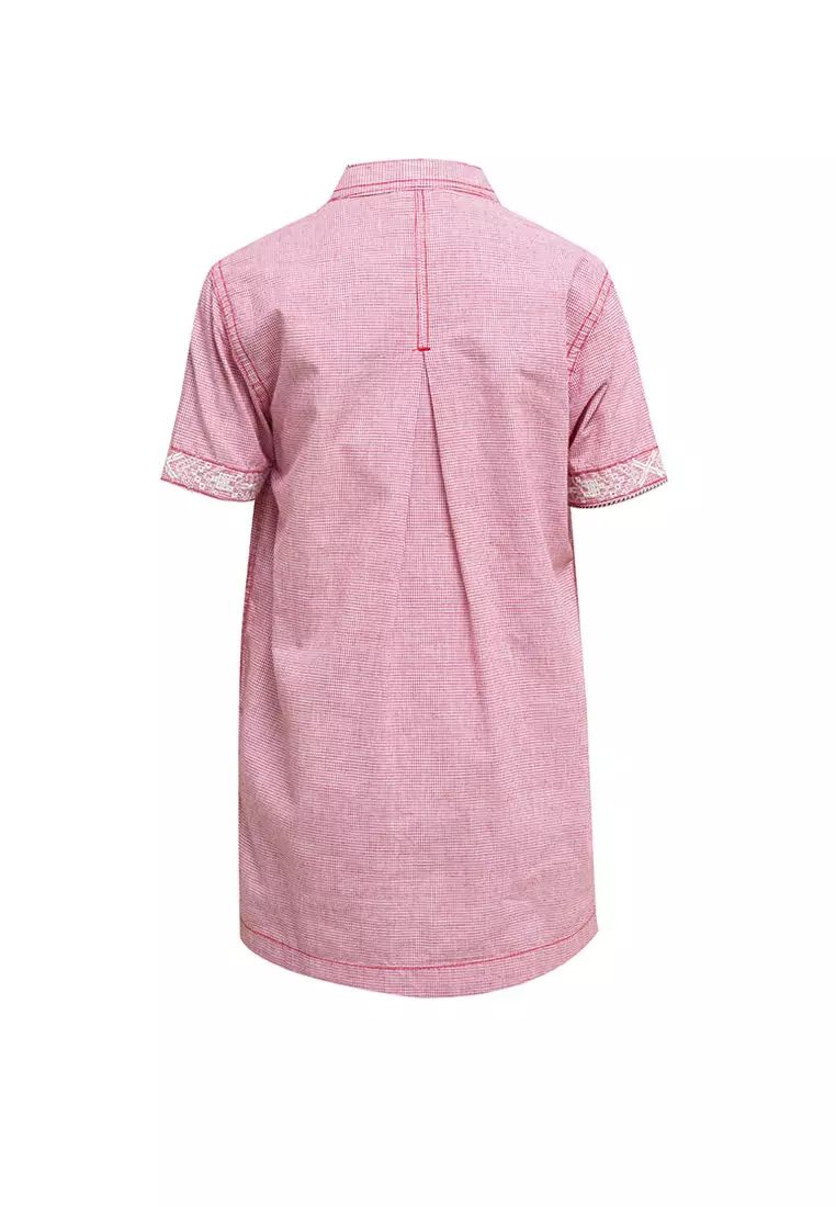 Kemeja Koko Kotak Kecil