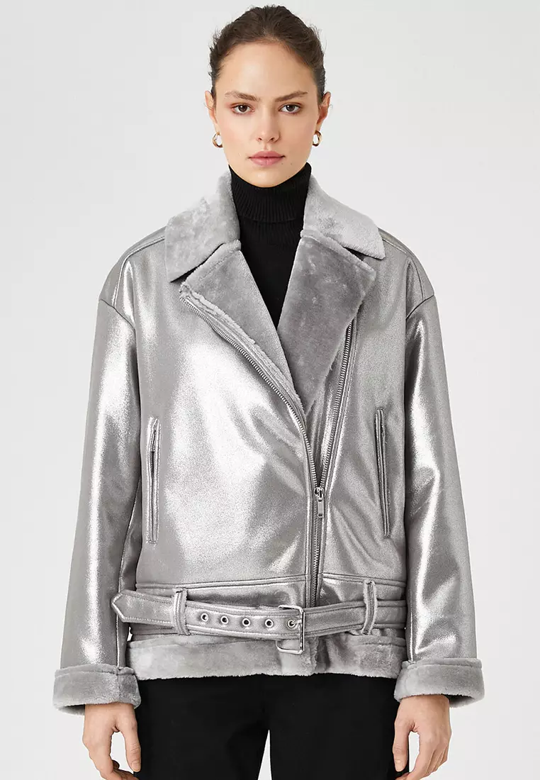 Oversized Biker Jacket