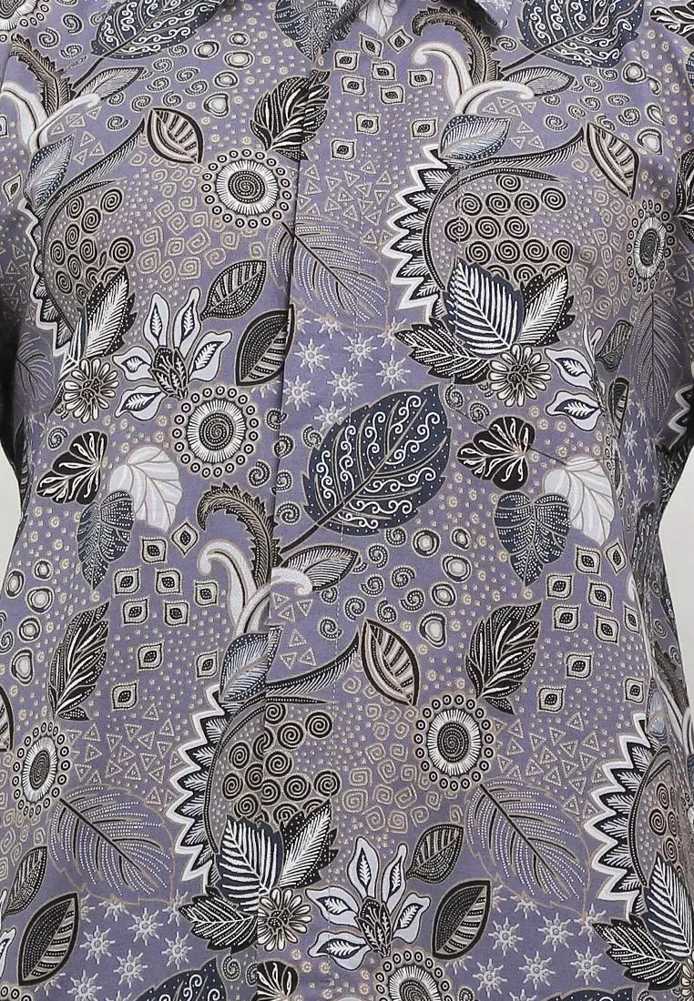 Jarvis Shirt Kemeja Batik Pria Pendek
