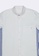 BENCH white Woven Short Sleeve Polo 978EFAAC247462GS_3