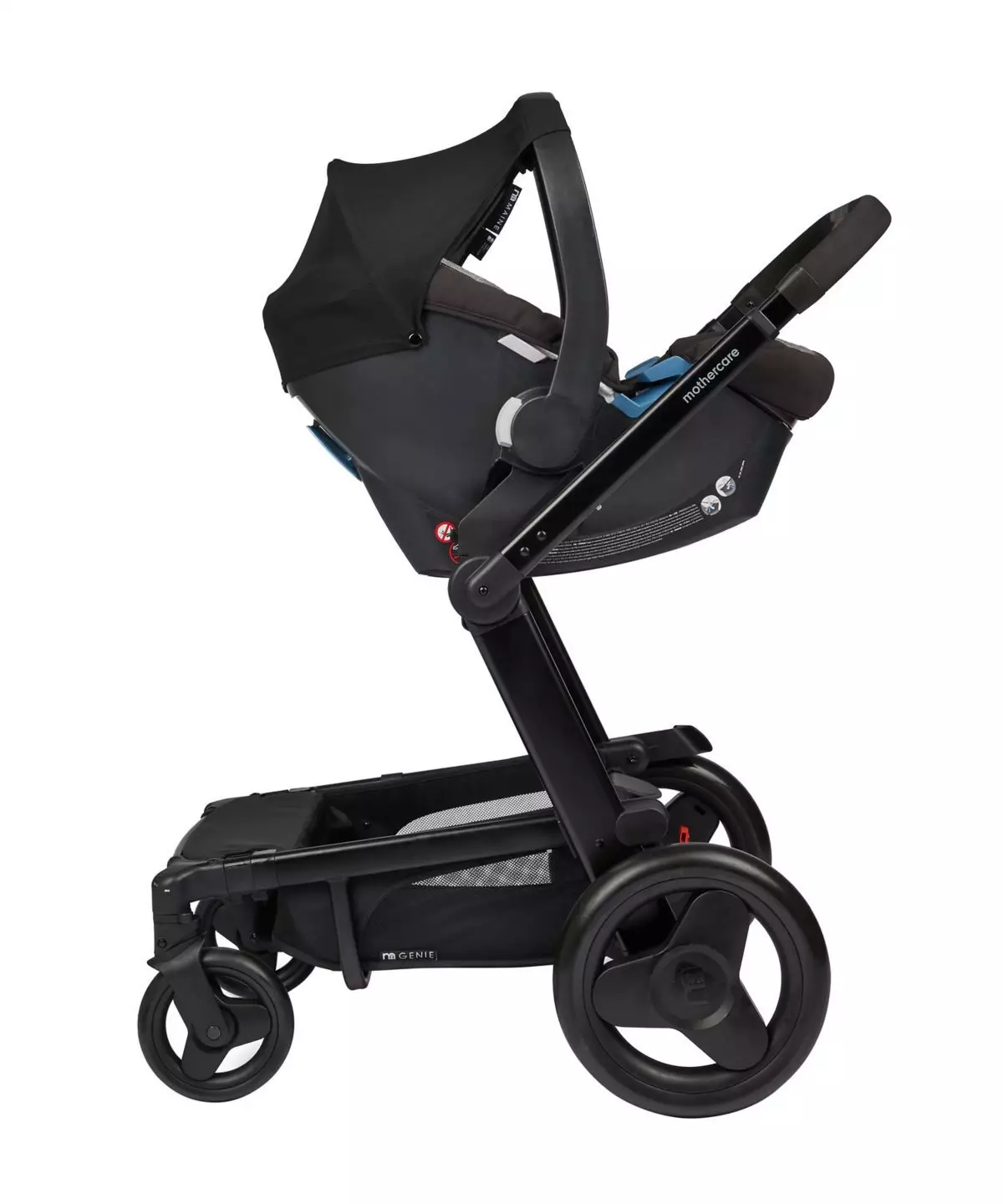 Mothercare genie pushchair & second 2024 seat unit