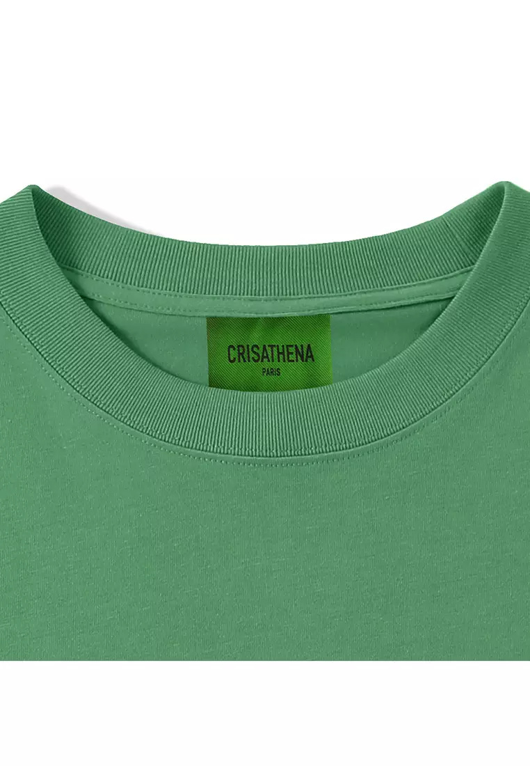 Crisathena Pineapple T-Shirt in Green/Yellow/ Yellow