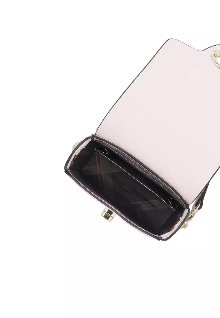 Carlo GEO Julia Crossbody Wallet - Beige