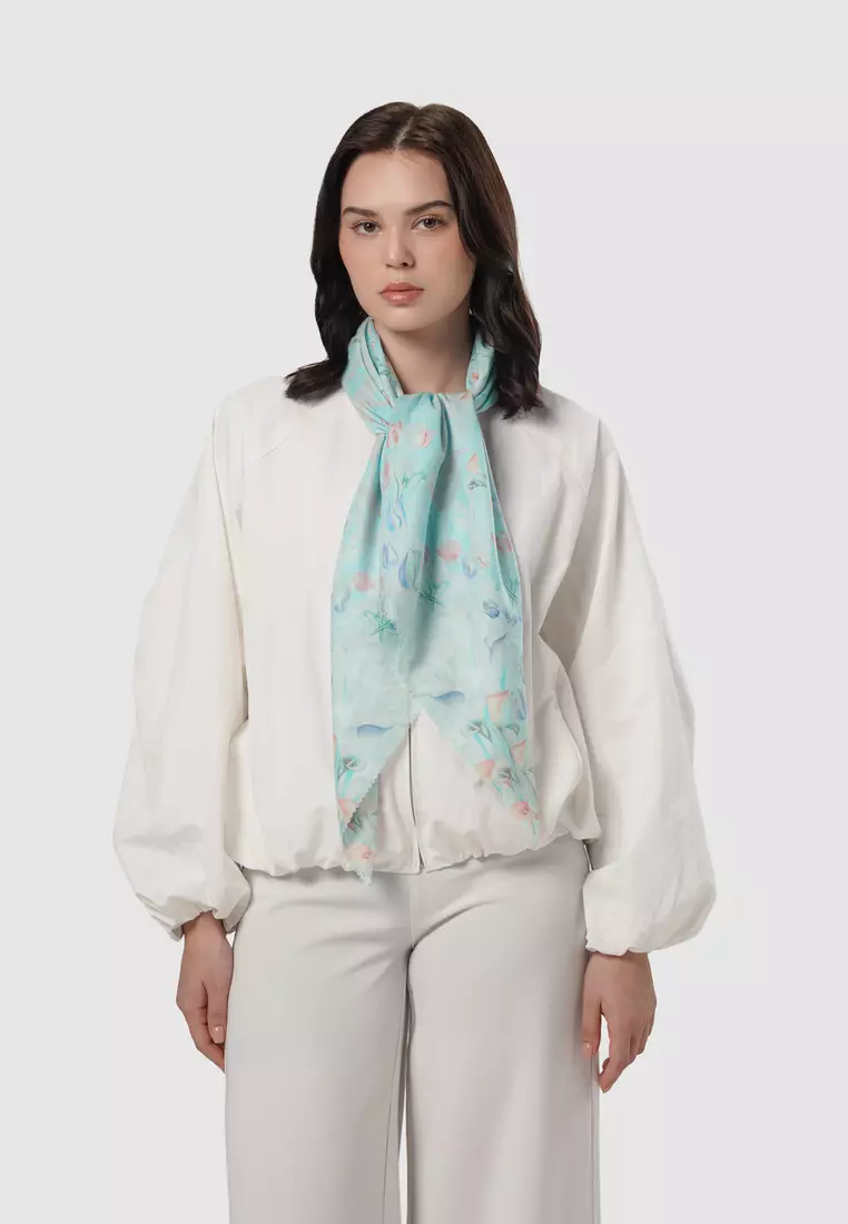 Tulip Satin Square - Breeze