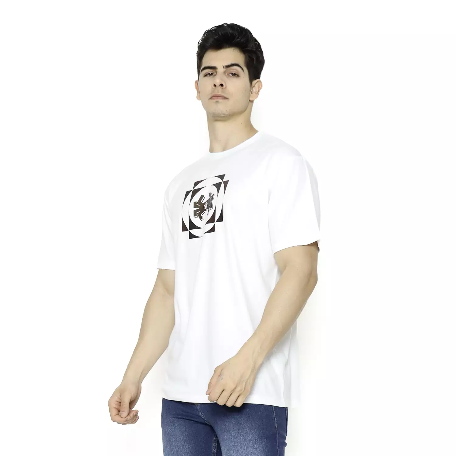 Spyderbilt Kaos lengan pendek Pria Katalys Tencel Men Tee Planet Surf