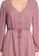 JACQUELINE DE YONG pink Hermine Long Sleeves Short Button Dress E64AEAAC4E3830GS_3
