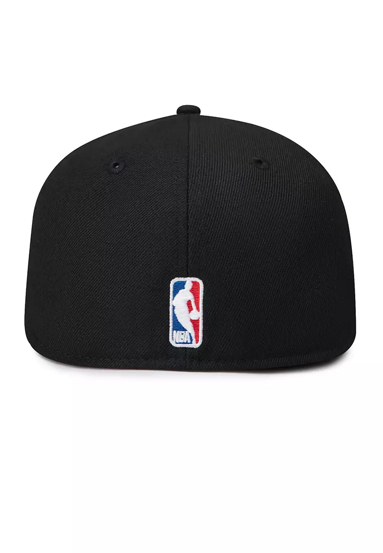 Chicago Bulls Fitted Cap for Men Logo Embroidery Flat Flexfit