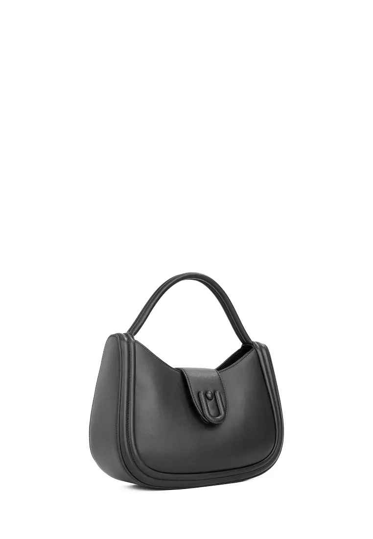 Braun Buffel Pommice Medium Top Handle Bag In Black