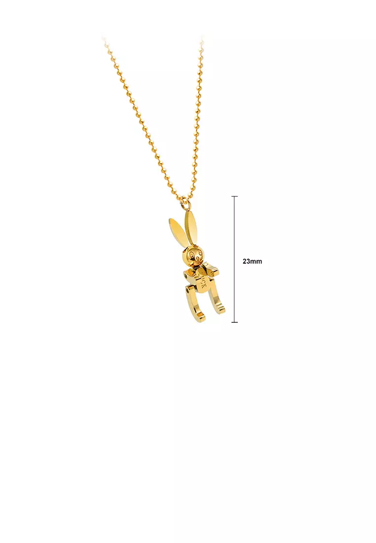 Dainty playboy sales bunny necklace