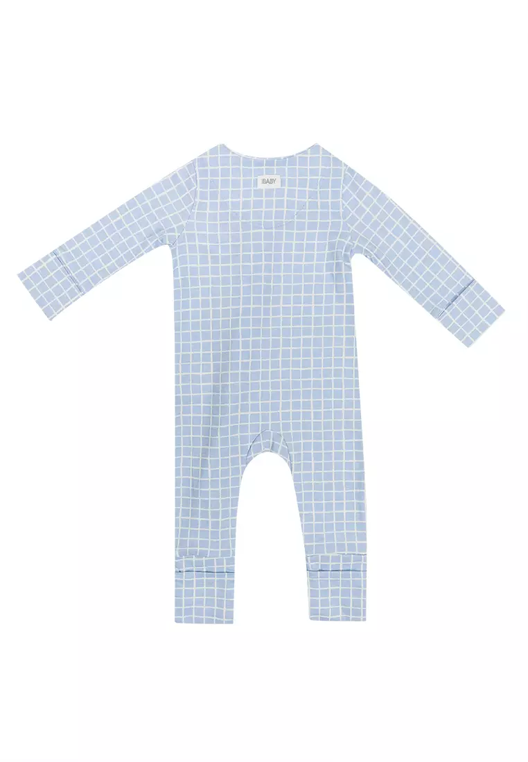 The Long Sleeve Zip Romper