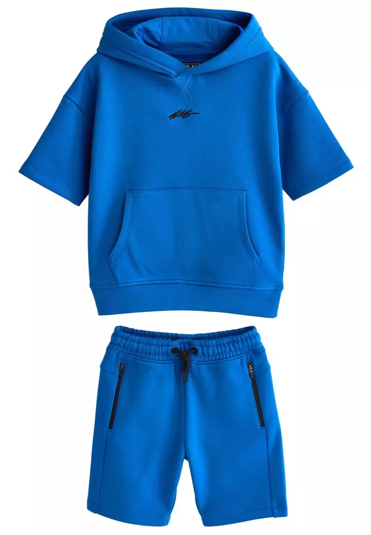 Buy NEXT Short Sleeve Hoodie and Short Set 2023 Online | ZALORA Singapore