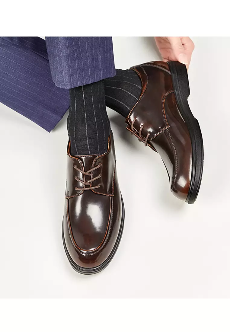 光面真皮德比鞋  KB25688-1