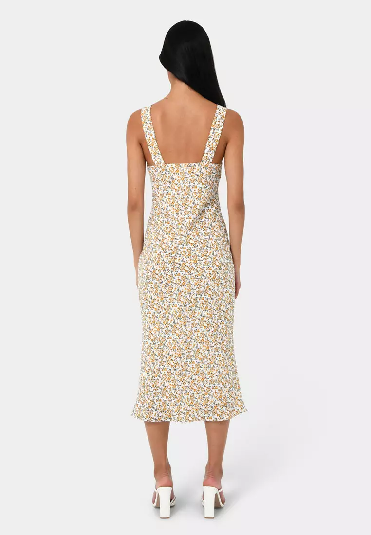 Roxanne Floral V-Neck Dress