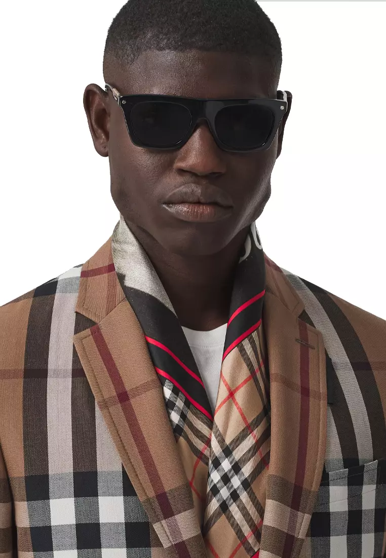 Burberry mens silk scarf new arrivals