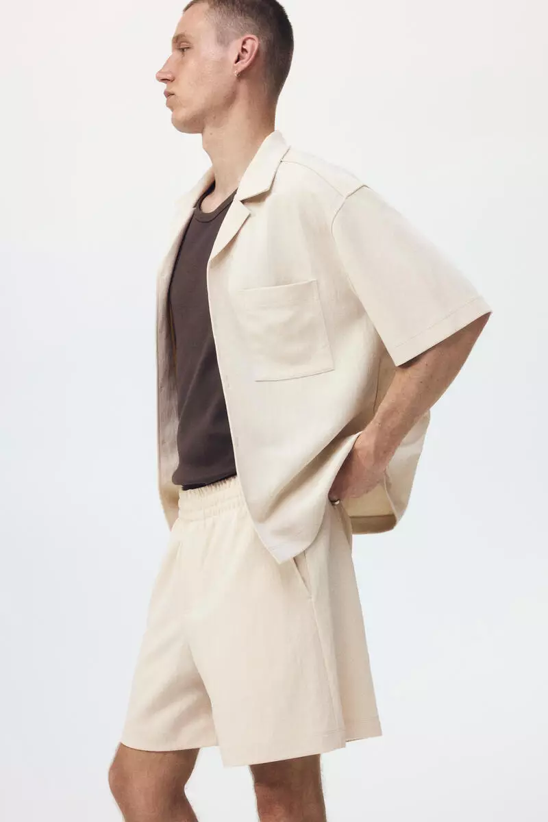 Relaxed Fit Interlock shorts