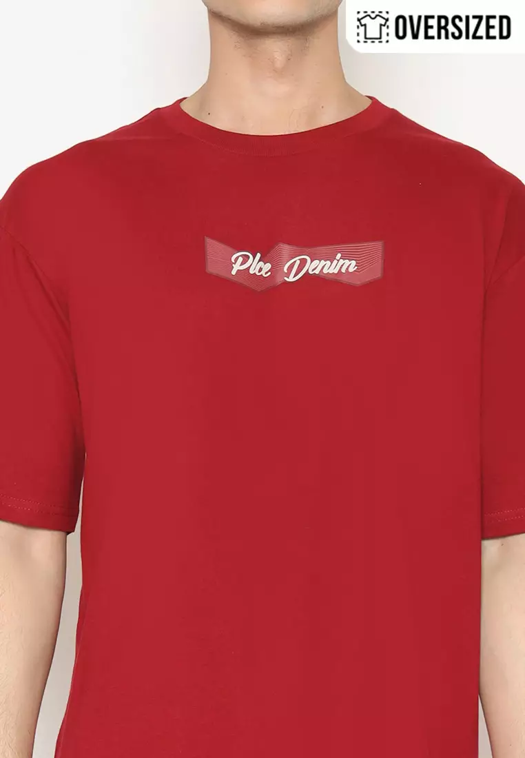 POLICE T-Shirt Cotton Oversized Pria 2079260021
