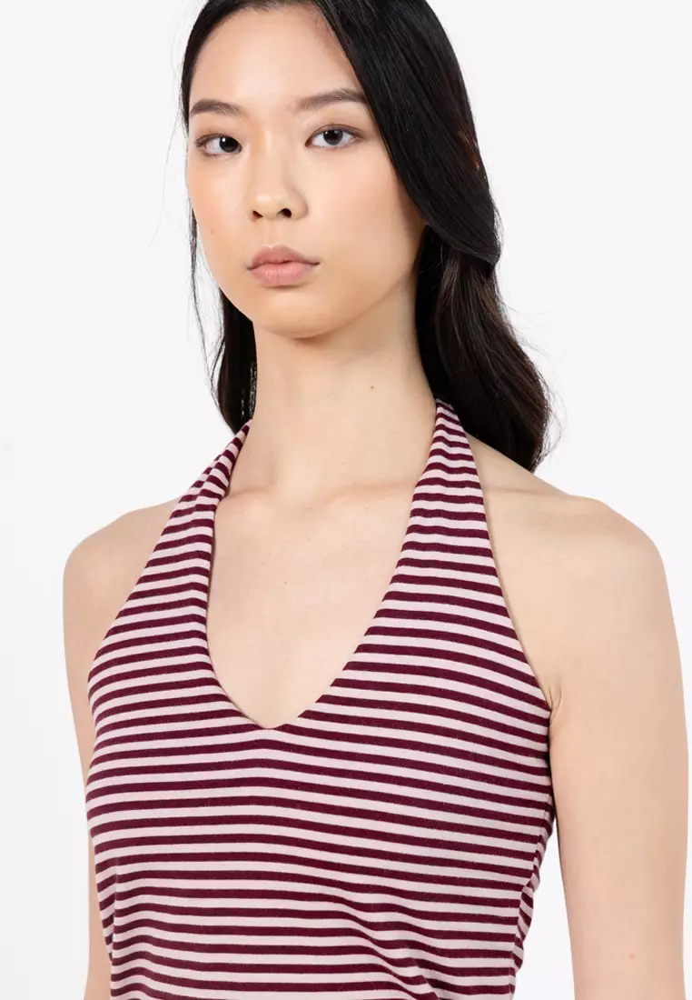 All Day V-Neck Halter Top