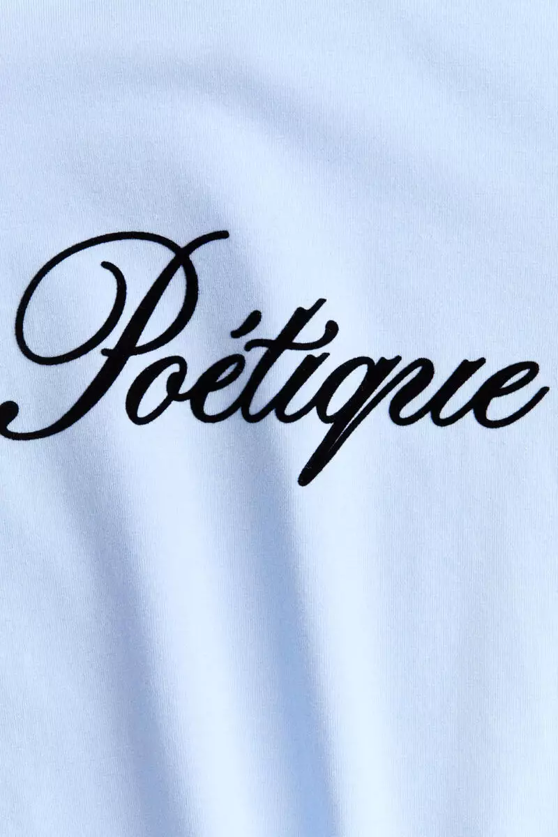 Fitted cotton T-shirt