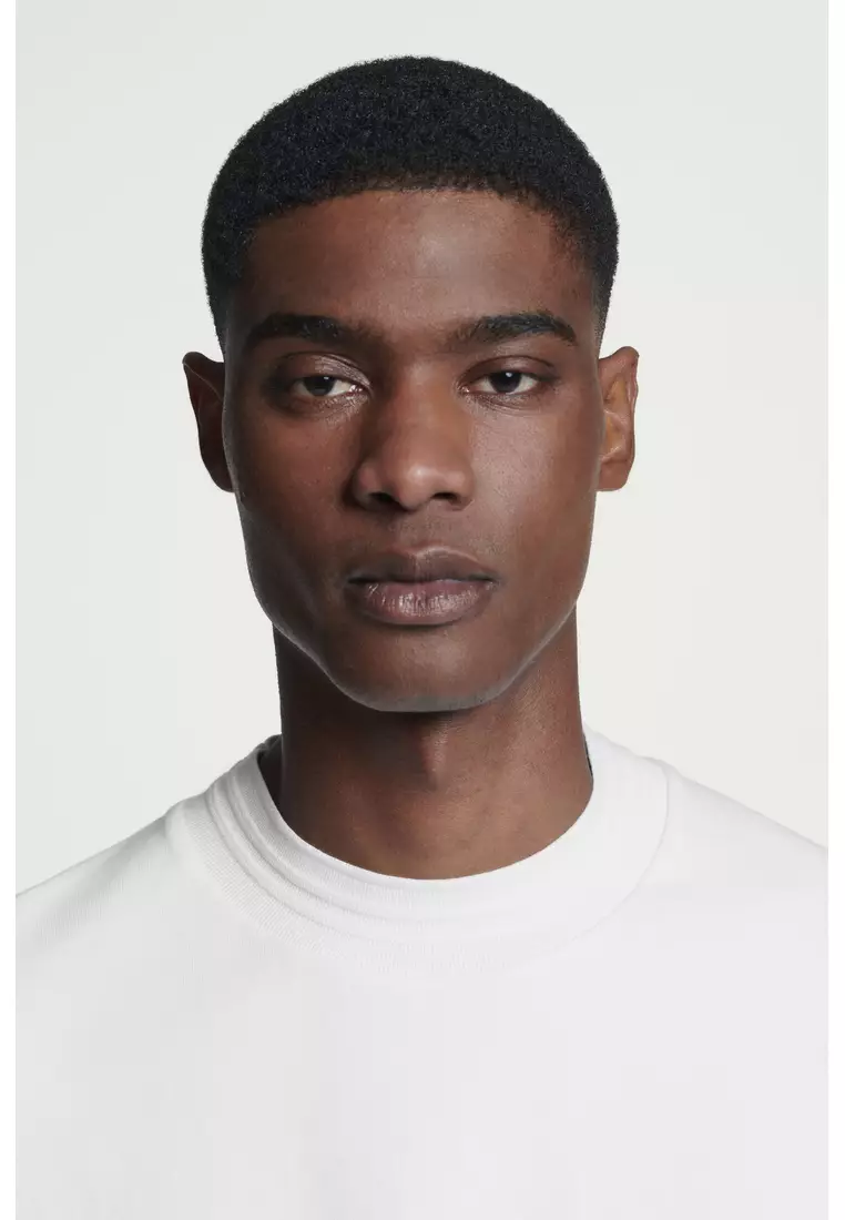 OVERSIZED HEAVYWEIGHT MOCK-NECK T-SHIRT