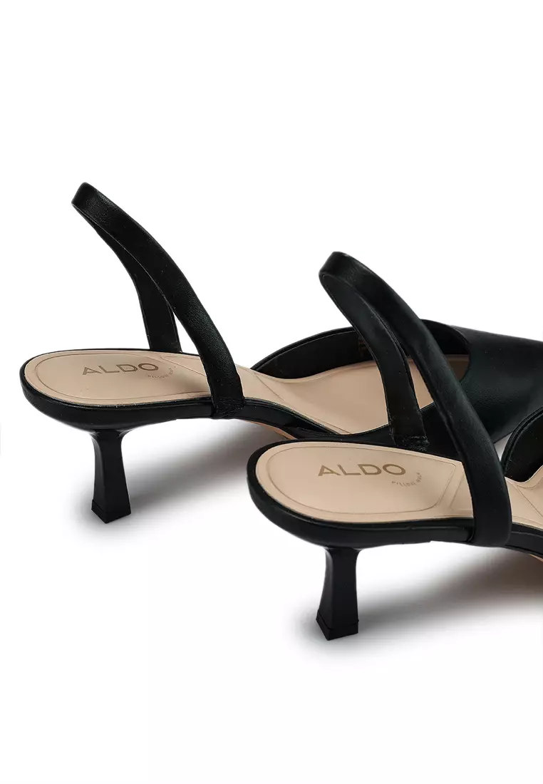 Gavedessi Slingback Kitten Pump Heels